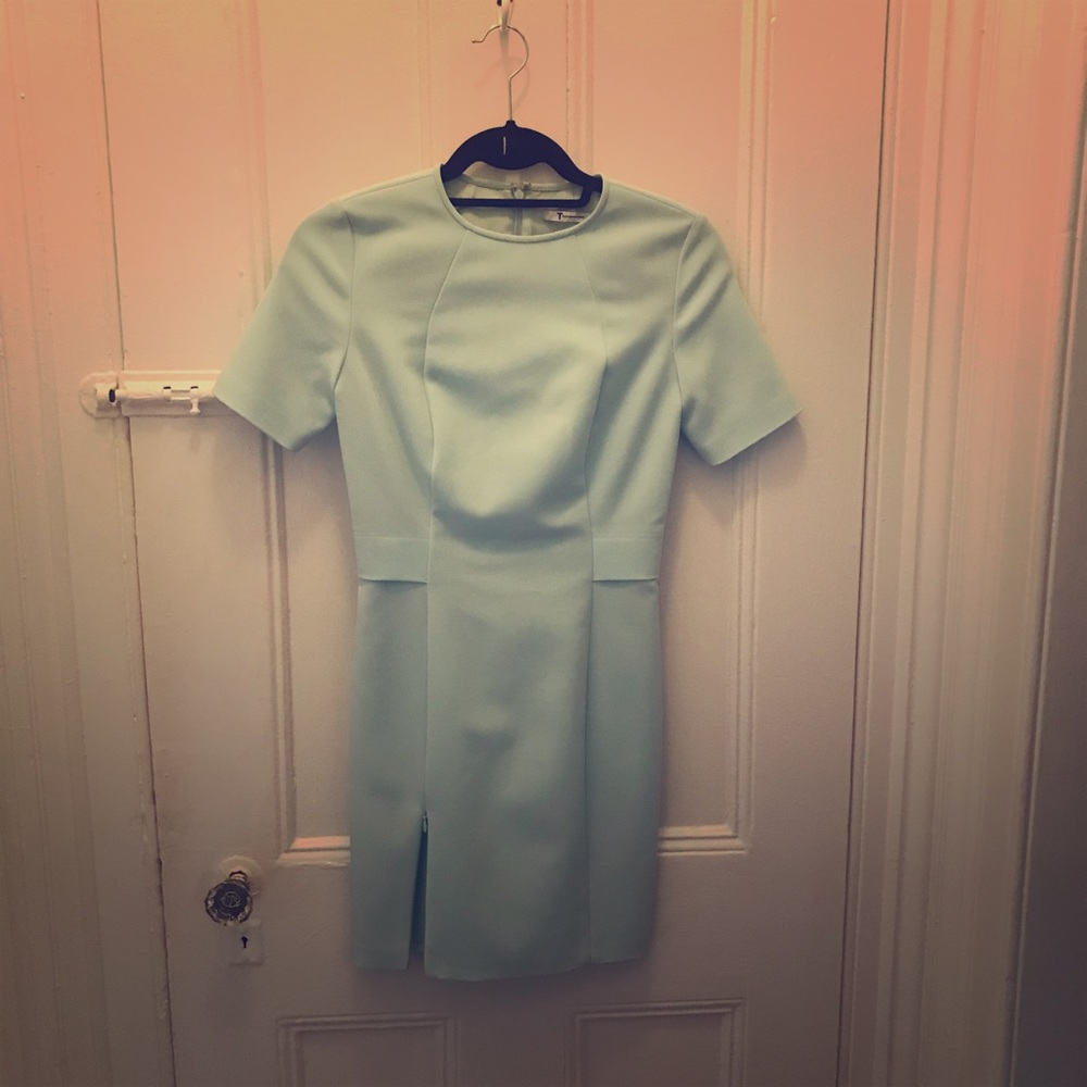 T by Alexander Wang Dress, Aqua Blue, size small